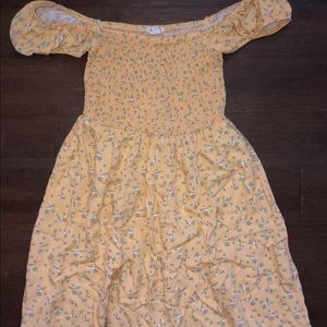 Off the shoulder dress from Garage